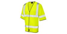 Gorwell ISO 20471 Cl 3 Half Sleeve Waistcoat HV Yellow